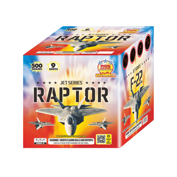Raptor - American Power - 500 Gram Cakes