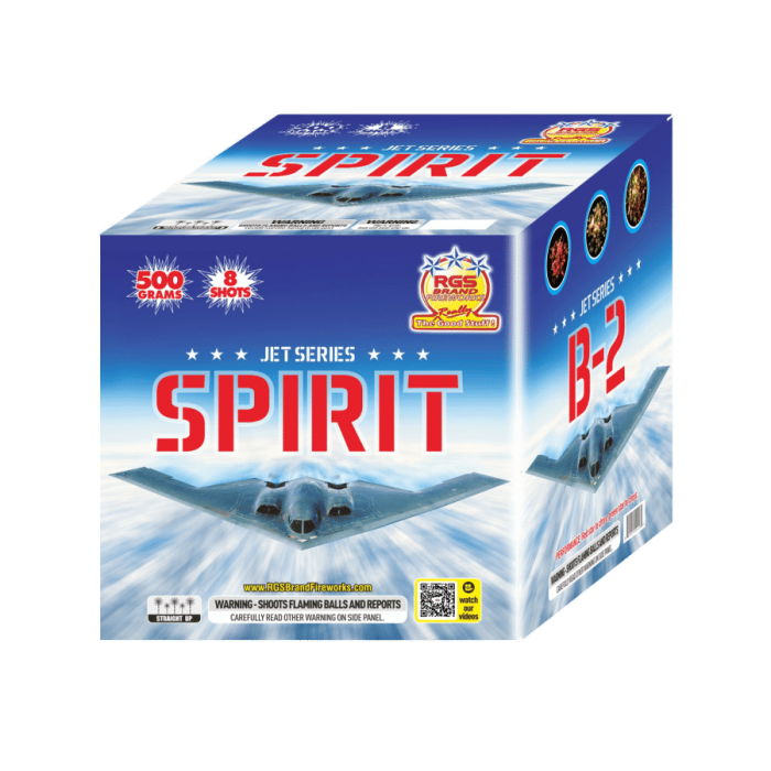 Spirit - American Power - 500 Gram Cakes
