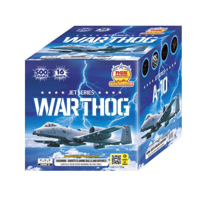 Warthog - American Power - 500 Gram Cakes