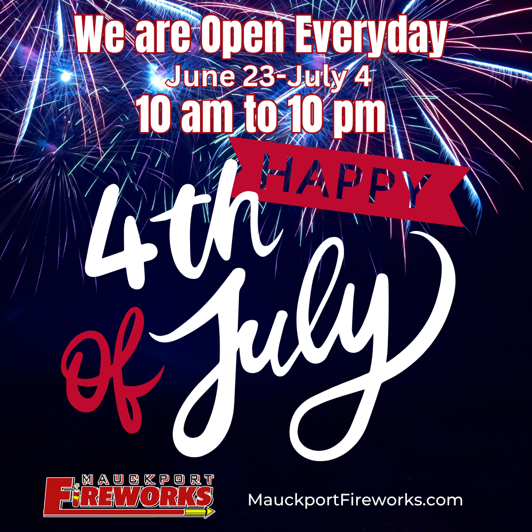 We're Open everyday from 10 am to 10 pm
