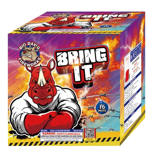 Bring It 500 gram fireworks at Mauckport Fireworks